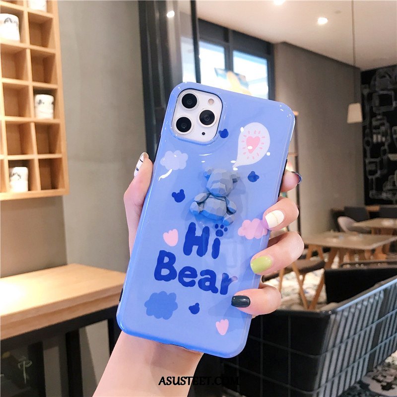 iPhone 11 Pro Max Kuori Kuoret Persoonallisuus Murtumaton All Inclusive Rakastunut Bear