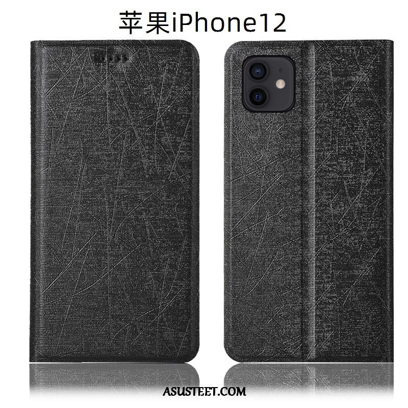 iPhone 12 Kuori Kuoret Kotelo Murtumaton Musta Puhelimen Suojaus