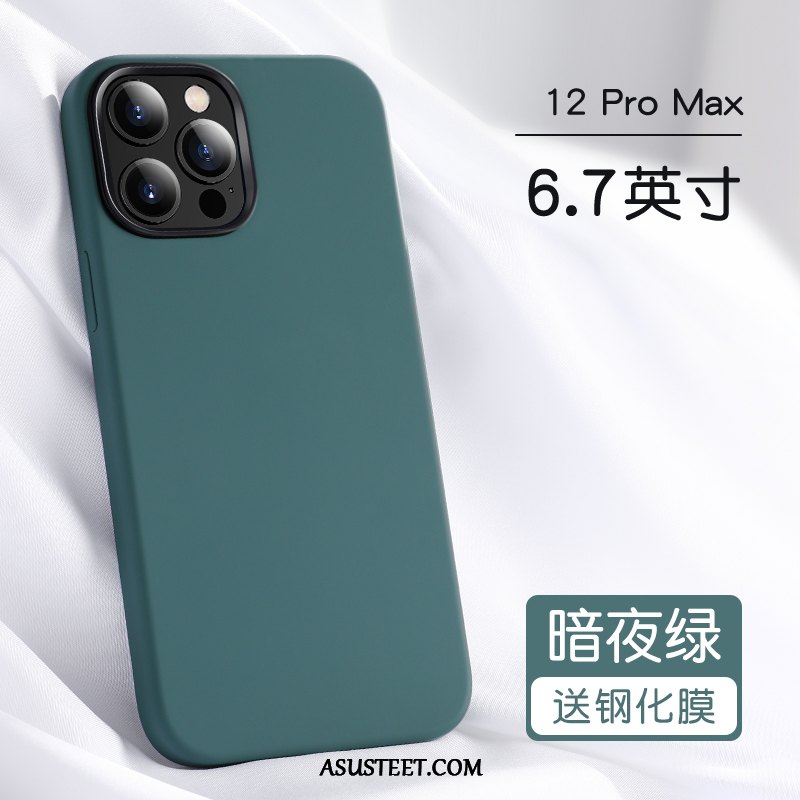 iPhone 12 Pro Max Kuoret Suojaus Silikoni Net Red Kuori Persoonallisuus