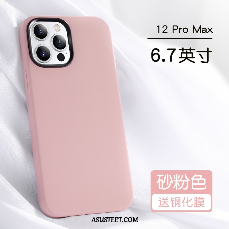 iPhone 12 Pro Max Kuoret Suojaus Silikoni Net Red Kuori Persoonallisuus