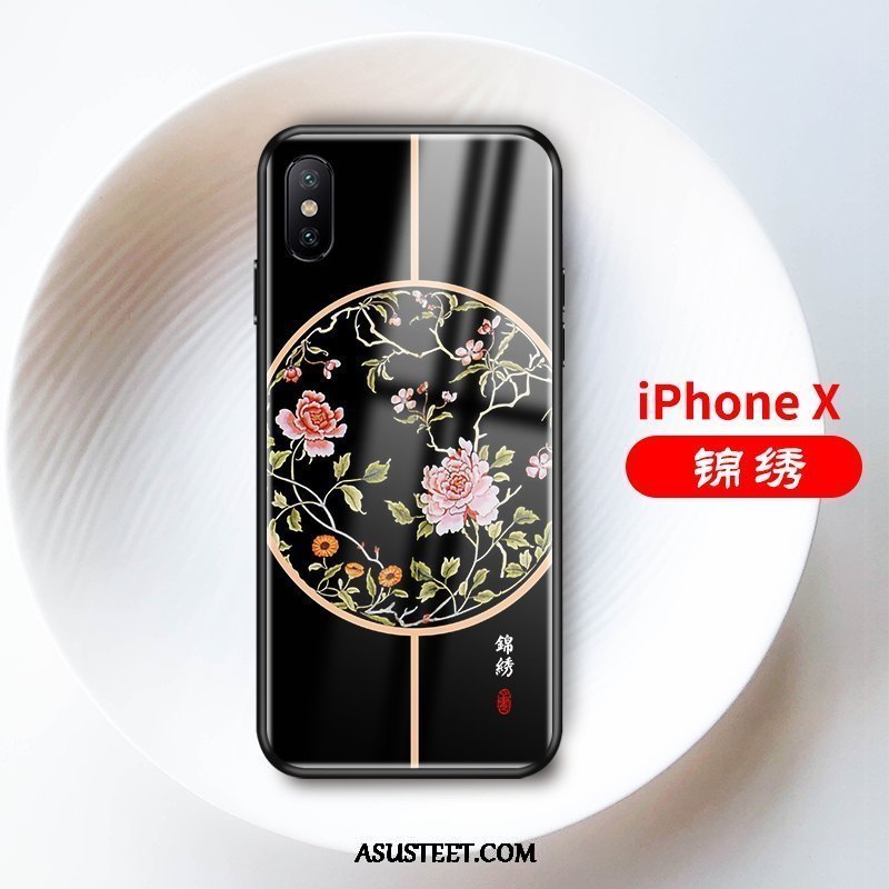 iPhone X Kuori Kuoret Vaalean Puhelimen Ultra Peili