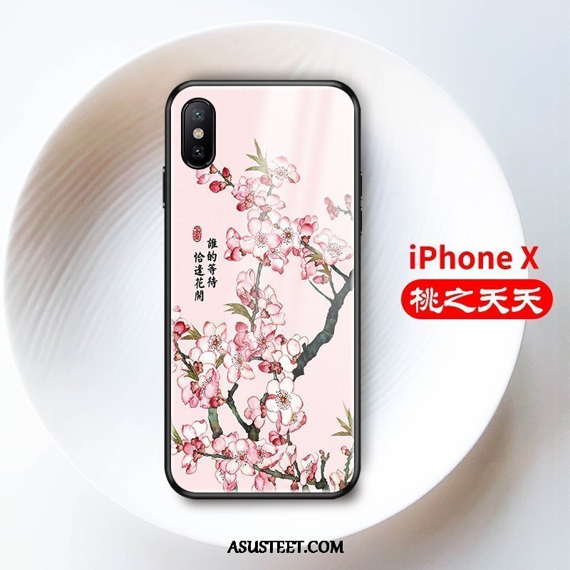 iPhone X Kuori Kuoret Vaalean Puhelimen Ultra Peili