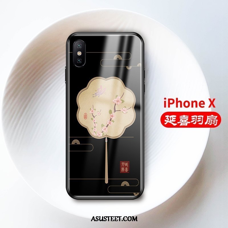 iPhone X Kuori Kuoret Vaalean Puhelimen Ultra Peili