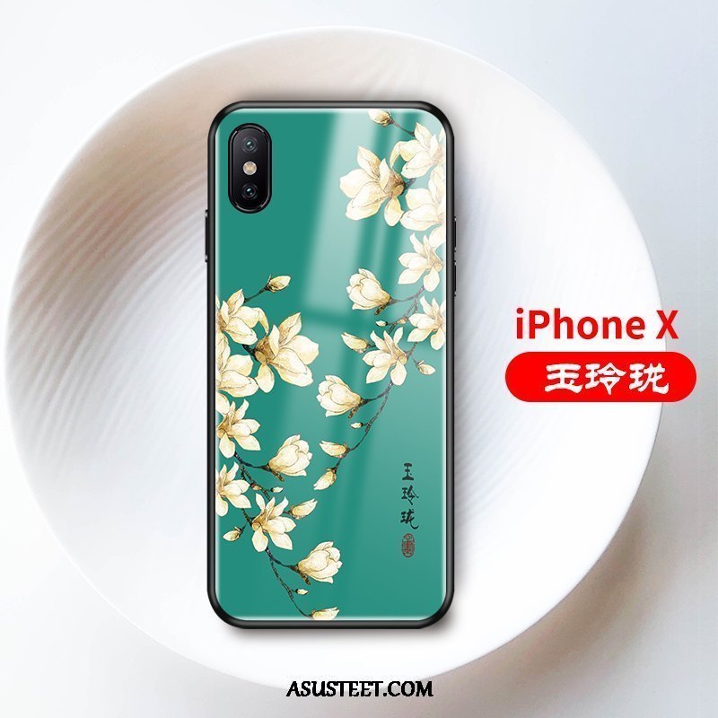 iPhone X Kuori Kuoret Vaalean Puhelimen Ultra Peili