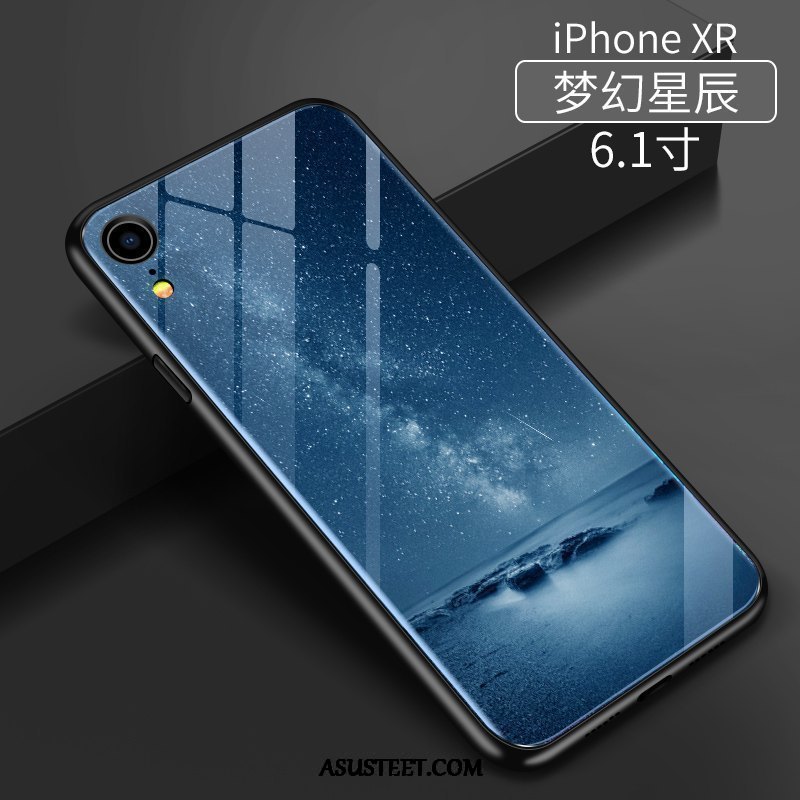 iPhone Xr Kuoret Silikoni All Inclusive Tide-brändi Suojaus Lasi