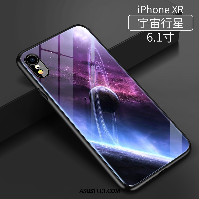 iPhone Xr Kuoret Silikoni All Inclusive Tide-brändi Suojaus Lasi