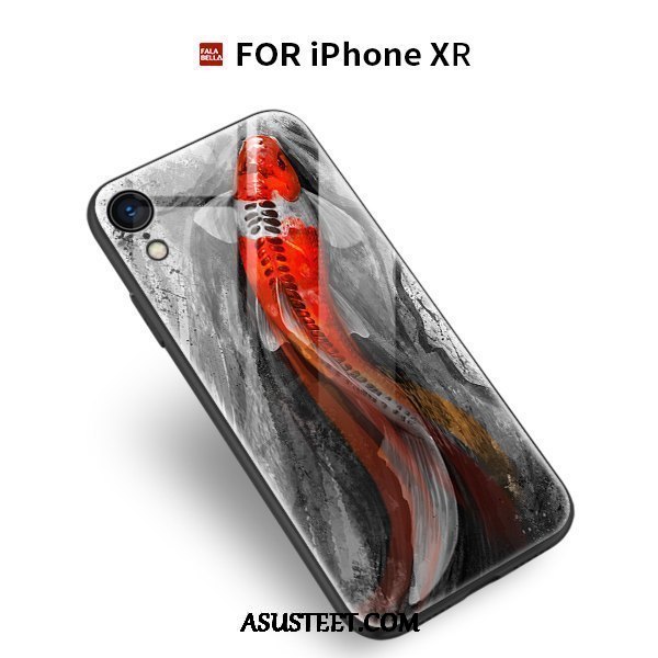 iPhone Xr Kuori Kuoret Luova Uusi Trendi Lasi Tide-brändi