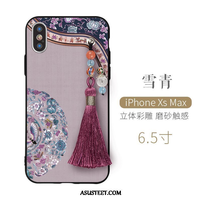 iPhone Xs Max Kuoret Kohokuviointi Kotelo Tuuli Persoonallisuus Murtumaton