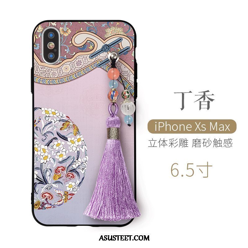 iPhone Xs Max Kuoret Kohokuviointi Kotelo Tuuli Persoonallisuus Murtumaton