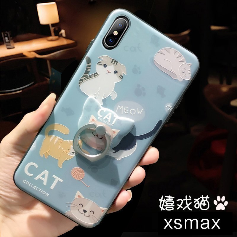 iPhone Xs Max Kuoret Kotelo Rengas Suojaus Rakastunut Ihana