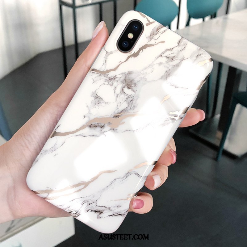 iPhone Xs Max Kuori Kuoret Uusi Persoonallisuus Tide-brändi Silikoni Musta