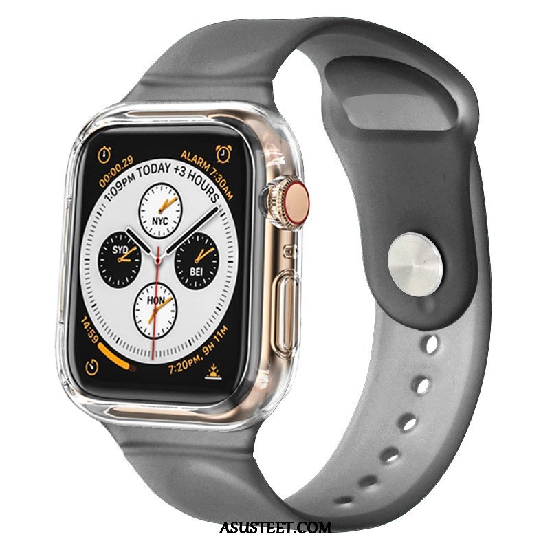 Apple Watch Series 3 Kuoret Urheilu Kotelo Suojaus Silikoni Musta