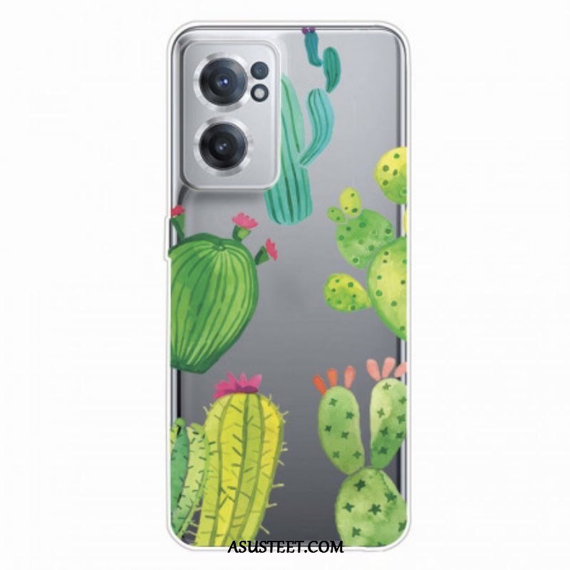 Case OnePlus Nord CE 2 5G Kaktusten Hulluus