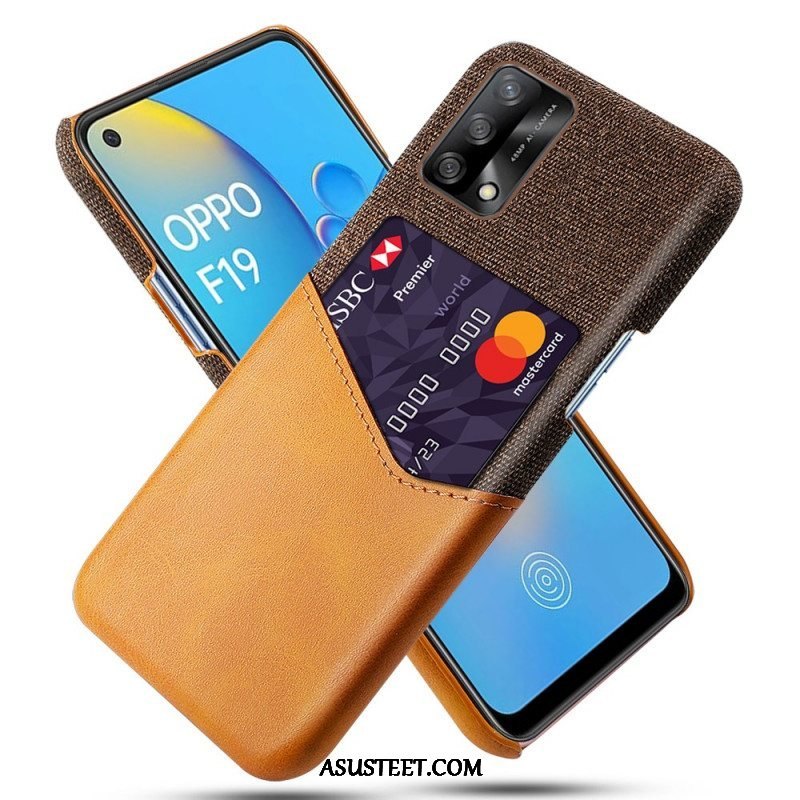 Case Oppo A74 4G Ksq-korttikotelo