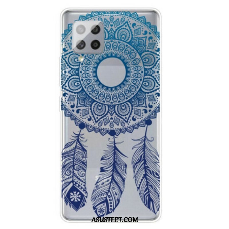 Case Samsung Galaxy A42 5G Yksikukkainen Mandala