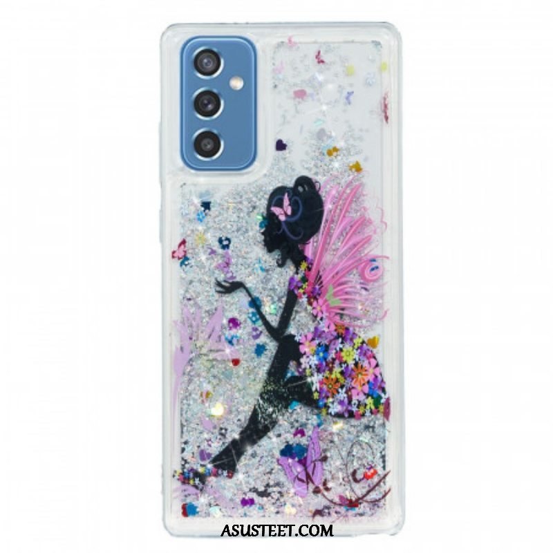 Case Samsung Galaxy M52 5G Prinsessa Paljetteja