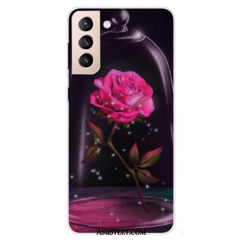 Case Samsung Galaxy S22 5G Maaginen Vaaleanpunainen
