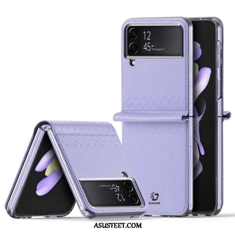 Case Samsung Galaxy Z Flip 4 Kotelot Flip Keinonahka Dux Ducis