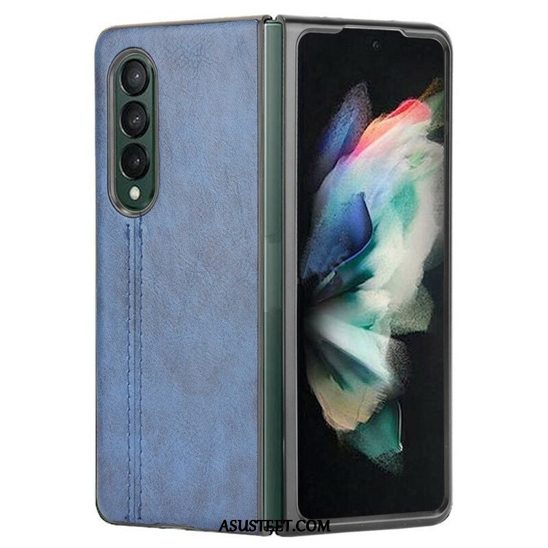 Case Samsung Galaxy Z Fold 3 5G Couture-nahkaefekti