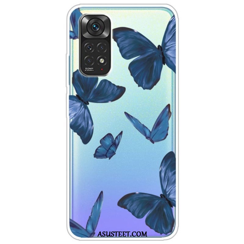 Case Xiaomi Redmi Note 11 / 11S Villit Perhoset