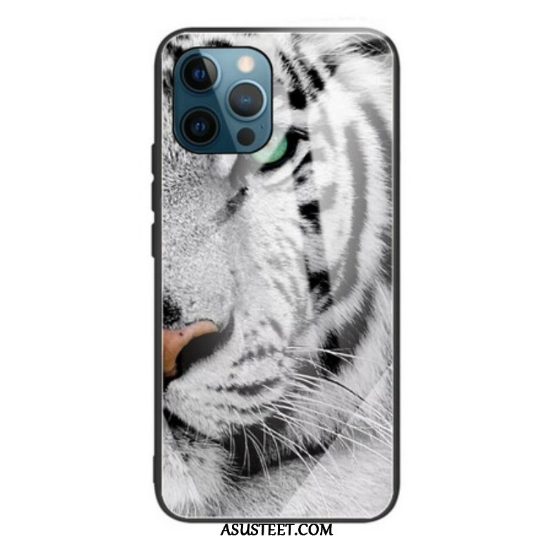 Case iPhone 13 Pro Tiger Karkaistu Lasi