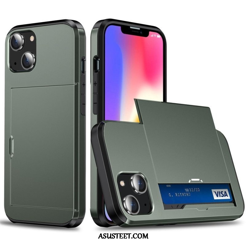 Case iPhone 15 Plus Integroitu Metallitehostekorttipidike