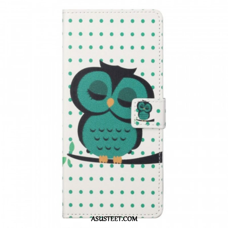 Flip Case OnePlus Nord CE 2 5G Nukkuva Lintu