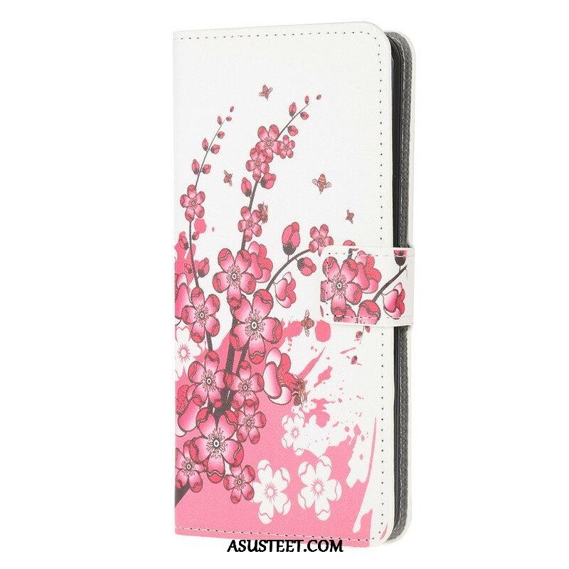 Flip Case Samsung Galaxy A42 5G Trooppiset Kukat