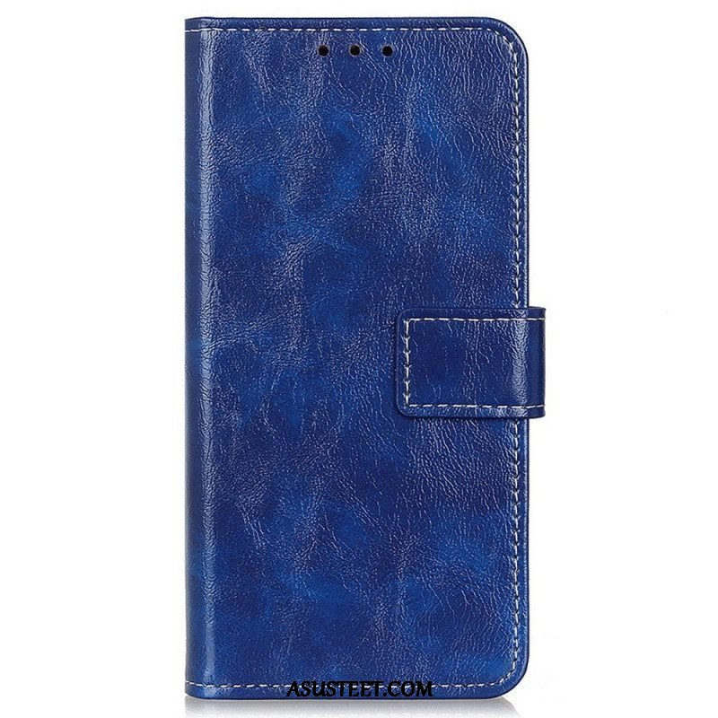 Flip Case Samsung Galaxy M23 5G Kiiltävä Tekonahka