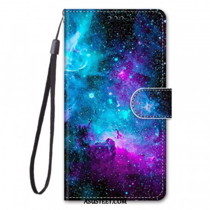 Flip Case Samsung Galaxy M23 5G Kosminen Taivas