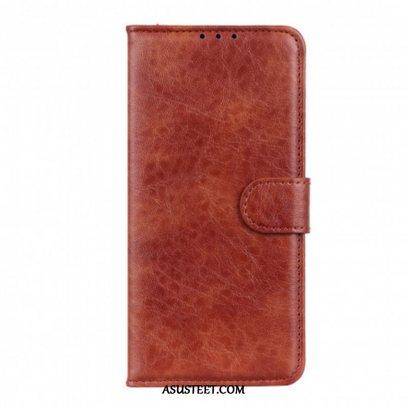 Flip Case Xiaomi Redmi Note 10 Pro Teksturoitu Keinonahka