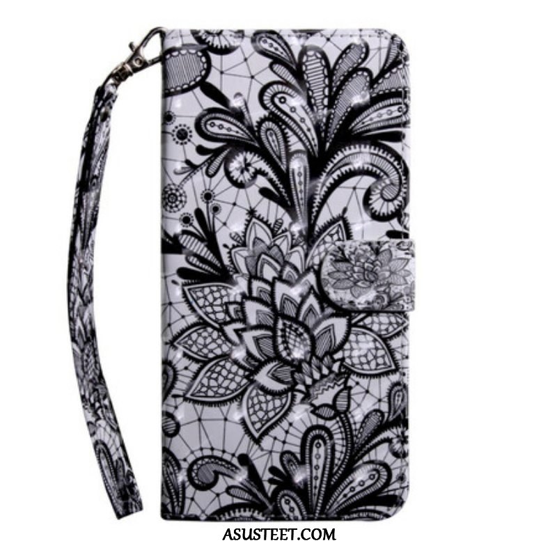 Flip Case iPhone 13 Mini Vaalea Spottipitsi