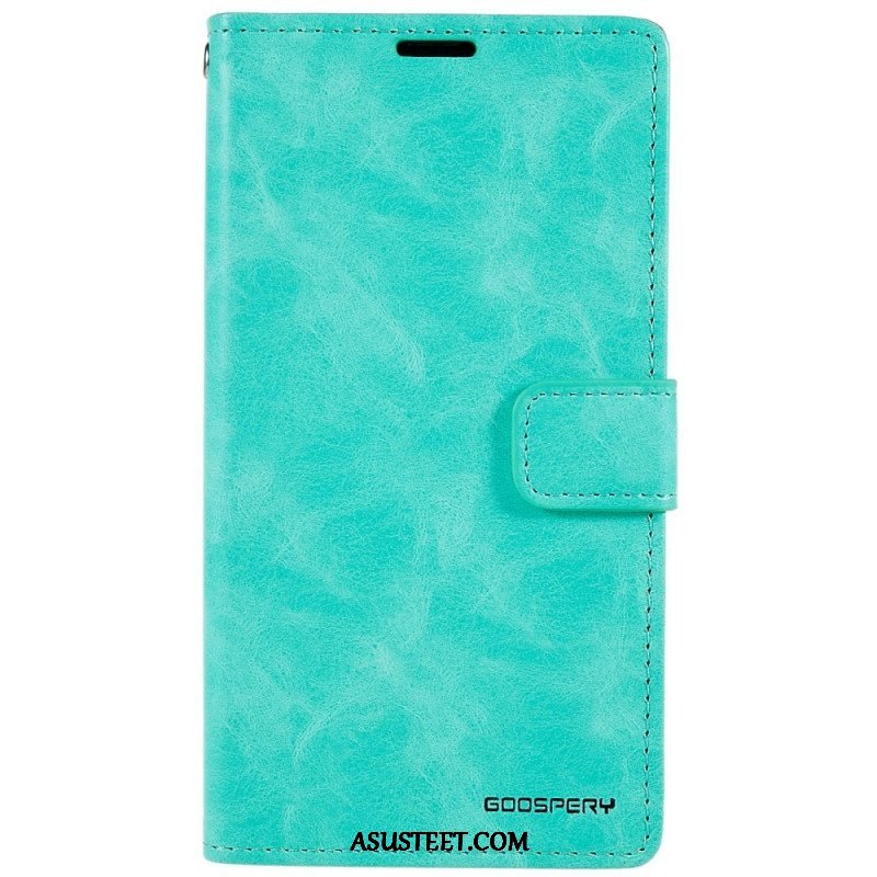 Flip Case iPhone 14 Blue Moon Mercury Goospery