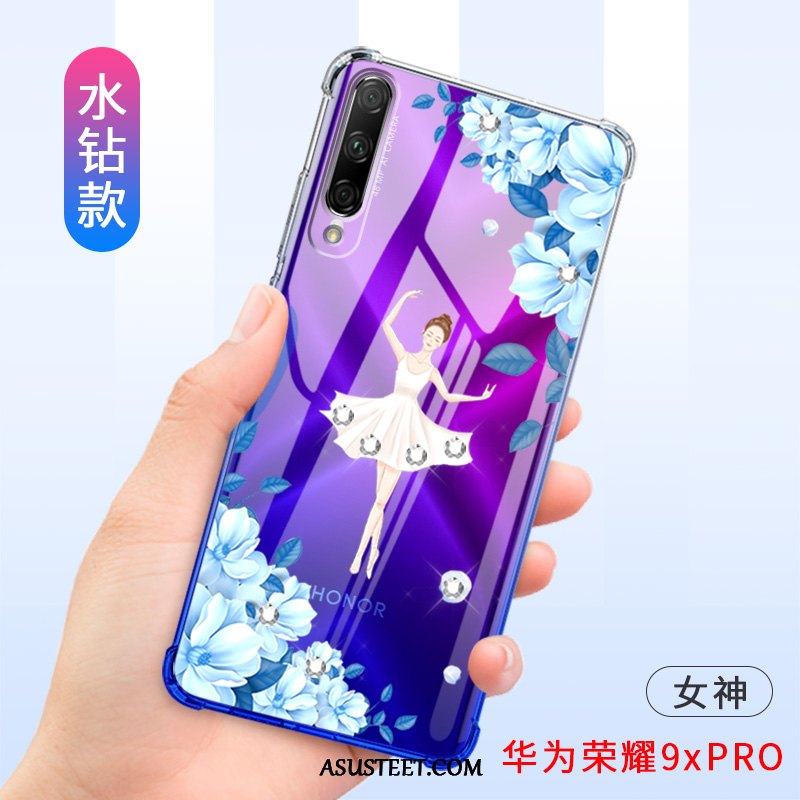 Honor 9x Pro Kuoret Violetti Suojaus Puhelimen All Inclusive Silikoni