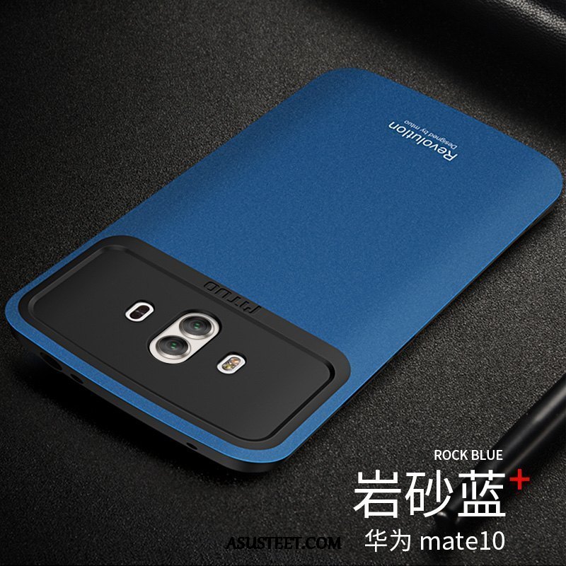 Huawei Mate 10 Kuoret Murtumaton Kotelo Persoonallisuus Suojaus Tummansininen