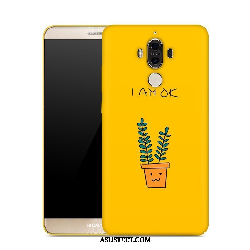Huawei Mate 9 Kuoret Puhelimen Yksinkertainen Luova Keltainen Kuori