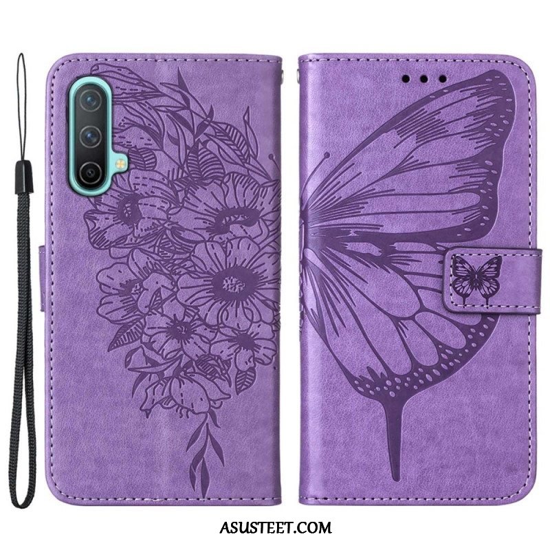 Kotelot OnePlus Nord CE 5G Butterfly Design