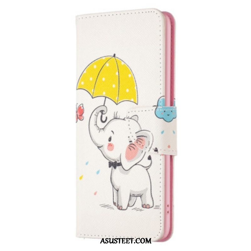 Kotelot Samsung Galaxy A14 / A14 5G Elephant In The Rain