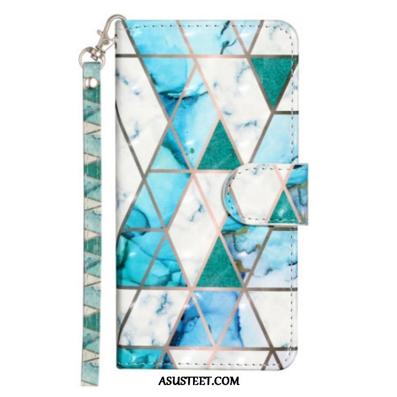 Kotelot Samsung Galaxy A14 / A14 5G Suojaketju Kuori Strappy Night Tiger