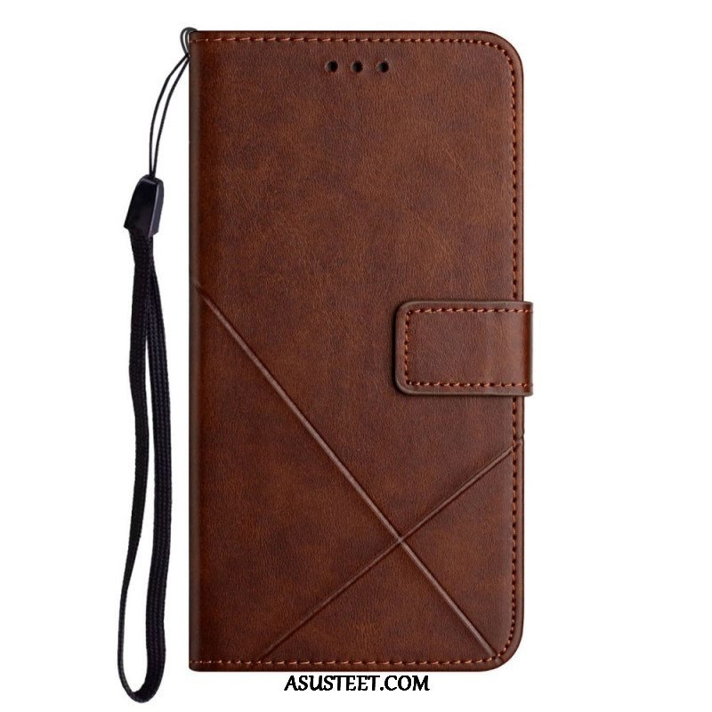 Kotelot Samsung Galaxy M12 / A12 X Design Geo Leather Style