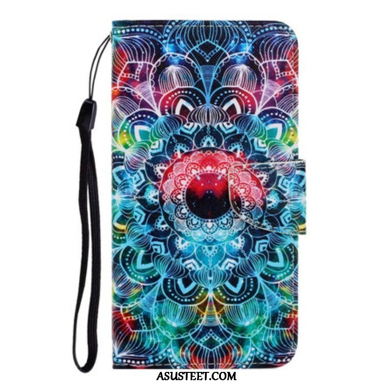 Kotelot Samsung Galaxy S20 Plus / S20 Plus 5G Suojaketju Kuori Näyttävä Strappy Mandala