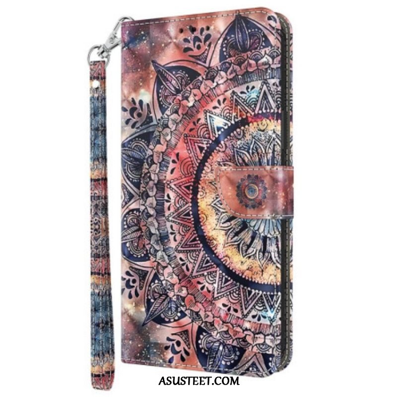 Kotelot Sony Xperia 5 IV Suojaketju Kuori Värikäs Strappy Mandala