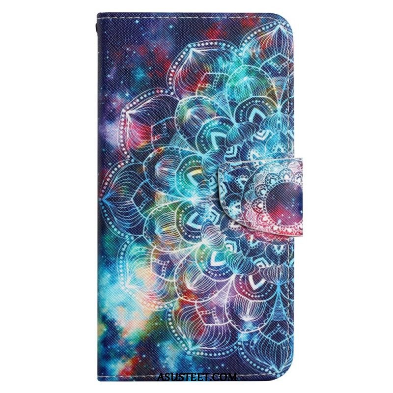 Kotelot Xiaomi 12T / 12T Pro Suojaketju Kuori Näyttävä Strappy Mandala