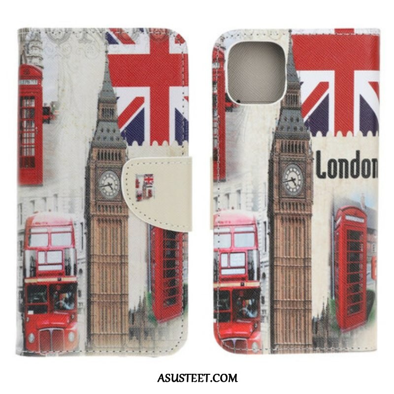 Kotelot iPhone 13 Mini Lontoon Elämä