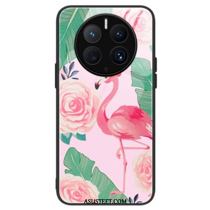 Kuori Huawei Mate 50 Pro Flamingo Karkaistu Lasi