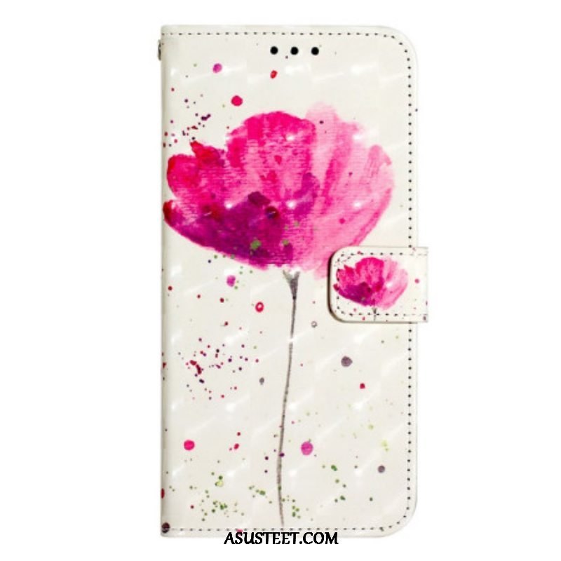 Kuori Kotelot Samsung Galaxy A14 / A14 5G Suojaketju Kuori Hihna Poppy