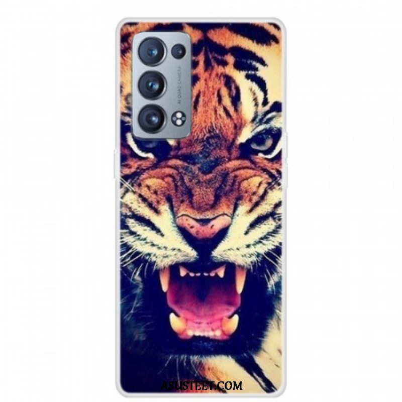 Kuori Oppo Reno 6 Pro 5G Etu Tiger