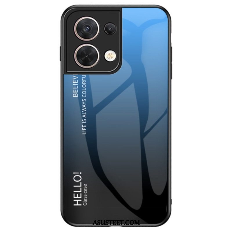 Kuori Oppo Reno 8 Karkaistu Lasi Hello