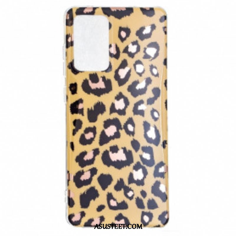 Kuori Samsung Galaxy A52 4G / A52 5G / A52s 5G Leopard-tyylinen Marmori