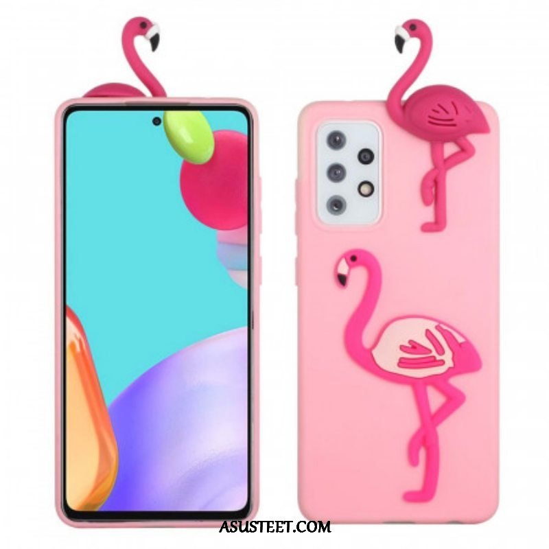 Kuori Samsung Galaxy A53 5G 3d Flamingo